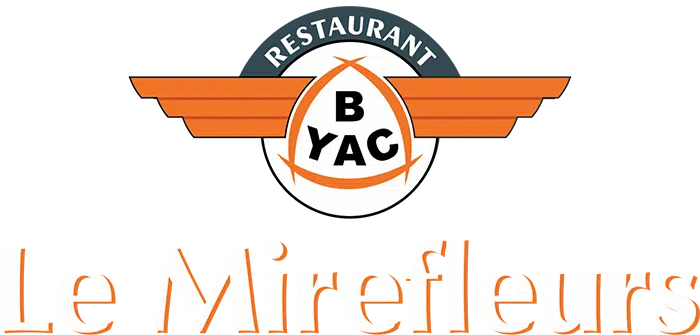 Restaurant Yvrac - restaurant à emporter - restaurant livraison - Restaurant le Mirefleurs Yvrac - logo-menu 1